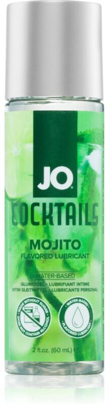 System JO H2O Cocktails Mojito gel lubrifiant aromatisé 60 ml