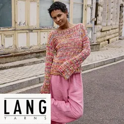 Strickanleitung – Pullover "Hilke" aus Lang Yarns Lisboa