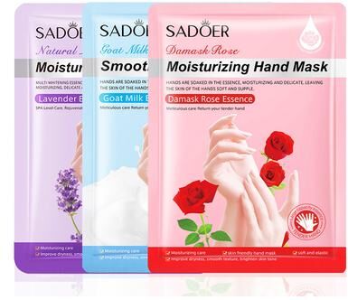 Beloved Skins Hydrating Hand Gloves, Whitening Anti aging Mask, Hand Mask Moisturizing For Hands Skin Care, Revitalize Dry Hands milk 3 Pairs