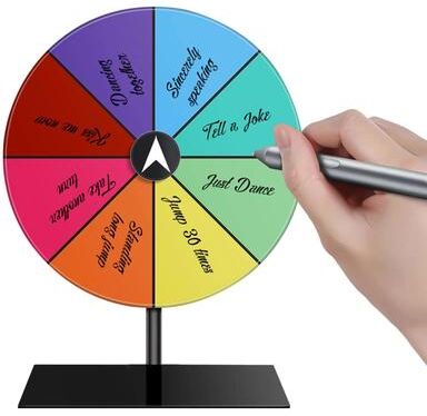 Uplift Treasures Tabletop Prize Spin Wheel Tabletop Prize Spin Wheel