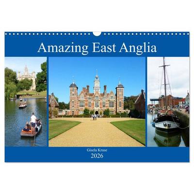 Amazing East Anglia (Wall Calendar 2026 DIN A3 landscape), CALVENDO 12 Month Wall Calendar
