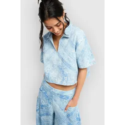 Roxy Lil Gangsta Hemd dutch blue bandana Gr. L