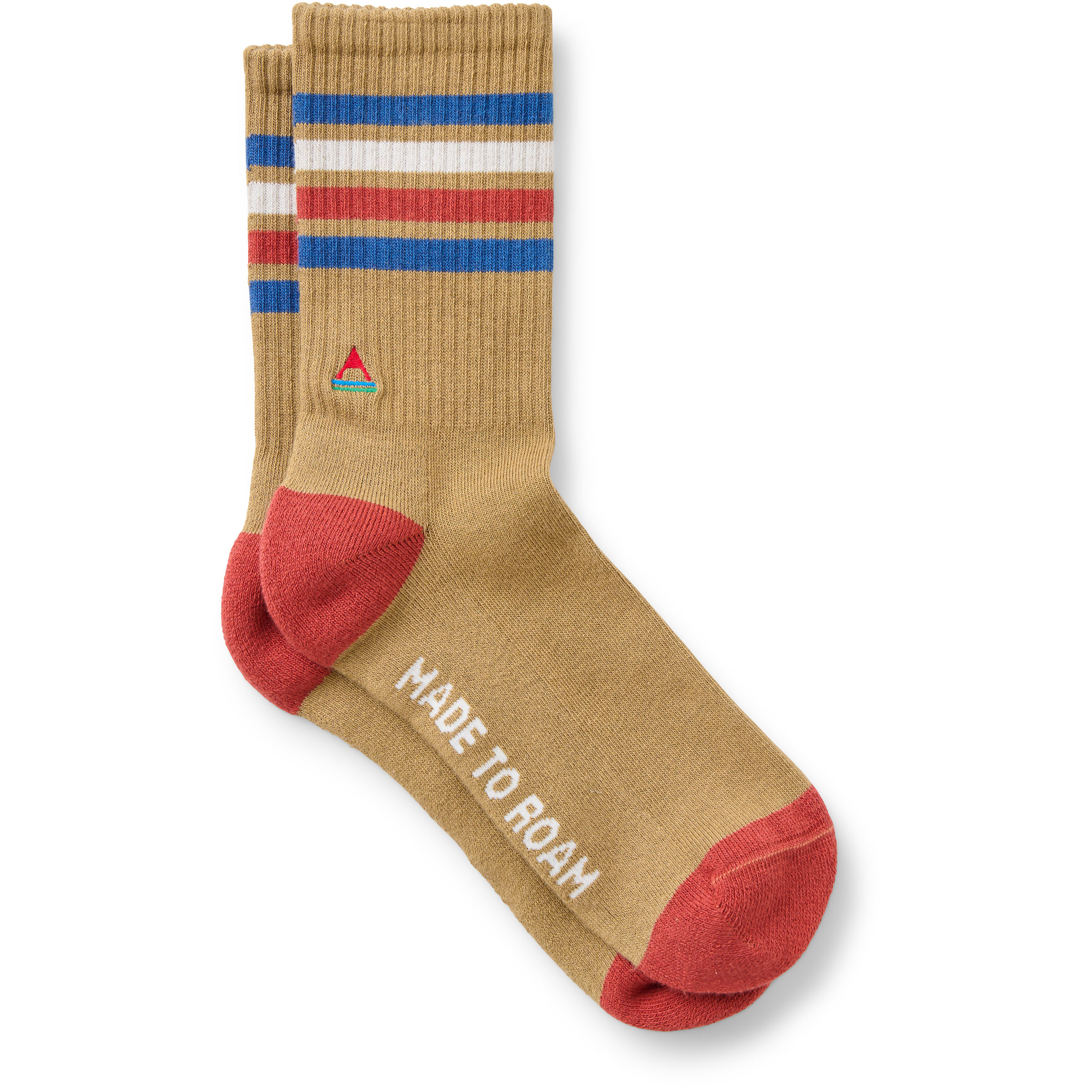 Passenger Organic Midweight Crew Freizeitsocken braun Größe 35.5 Lifestyle Widerstandsfähig