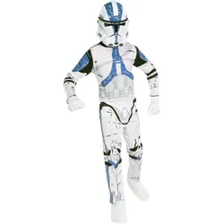 Metamorph Star Wars – 501st Clone Trooper Kostüm für Kinder (152, 158, 164, L)