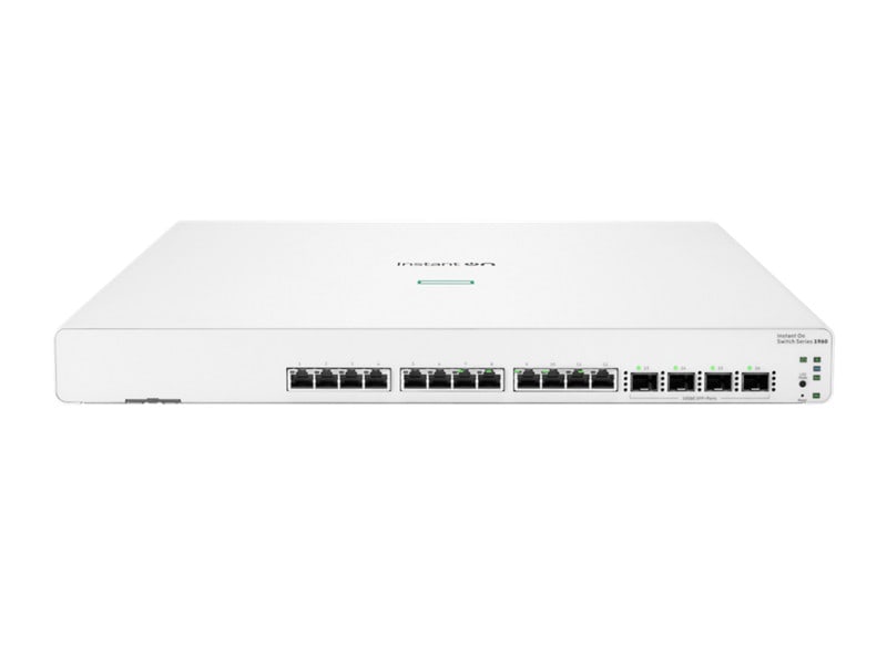HP Enterprise HPE Instant On 1960 12XGT 4SFP+ Switch JL805A#ABB