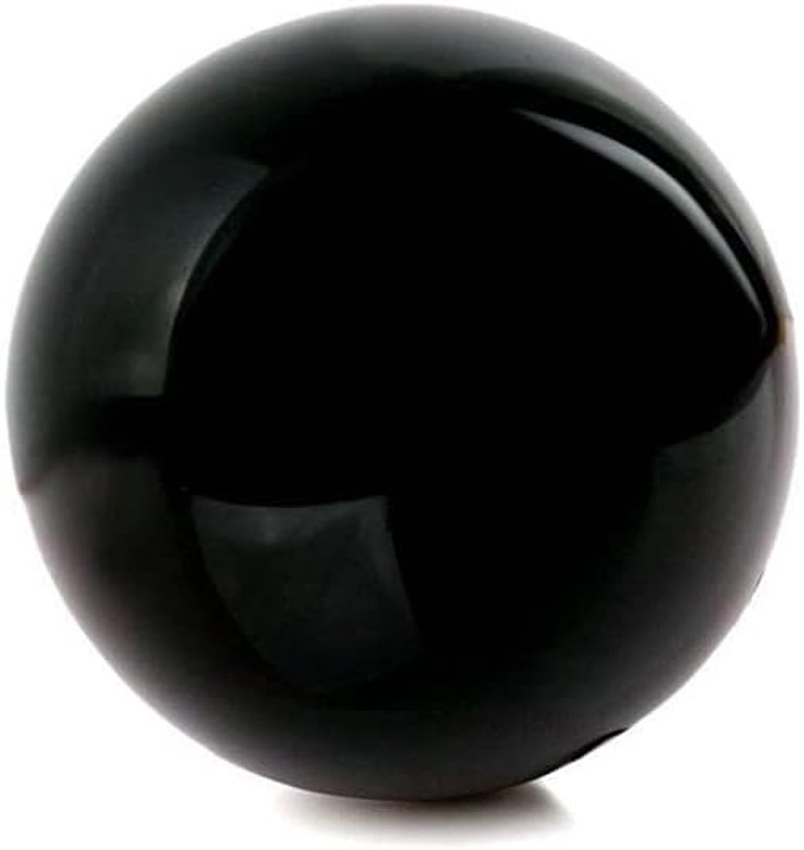 Kristallen Bol van Natuurlijk Zwart Obsidiaan - Decoratieve Edelsteen Bol met 40mm Diameter