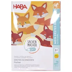 HABA Bastelset Erstes Schneiden - Füchse