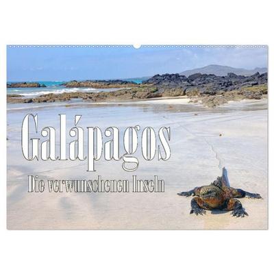 Galápagos - Die verwunschenen Inseln (Wandkalender 2027 DIN A2 quer), CALVENDO Monatskalender