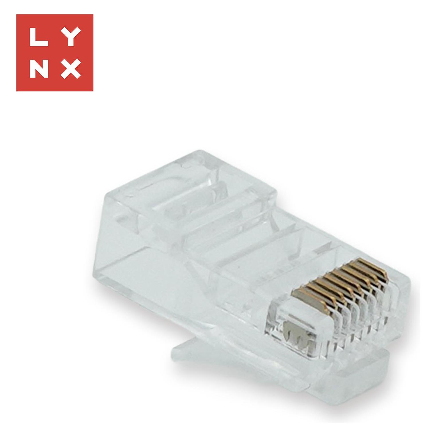 Lynx Cs LYNX konektor UTP Cat6, 50µ, 100ks (UTP, CAT6) (LX-CON-CAT6-UTP-50)