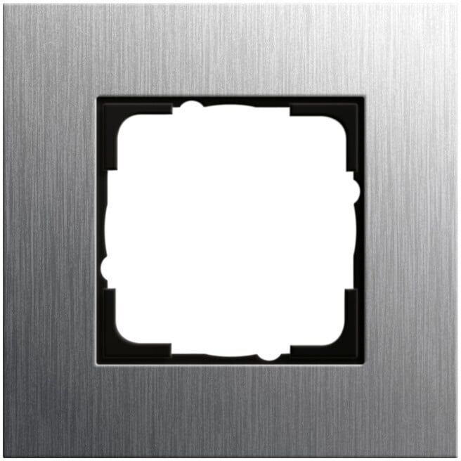Gira Cadre de recouvrement simple inox 0211219 (0211219)