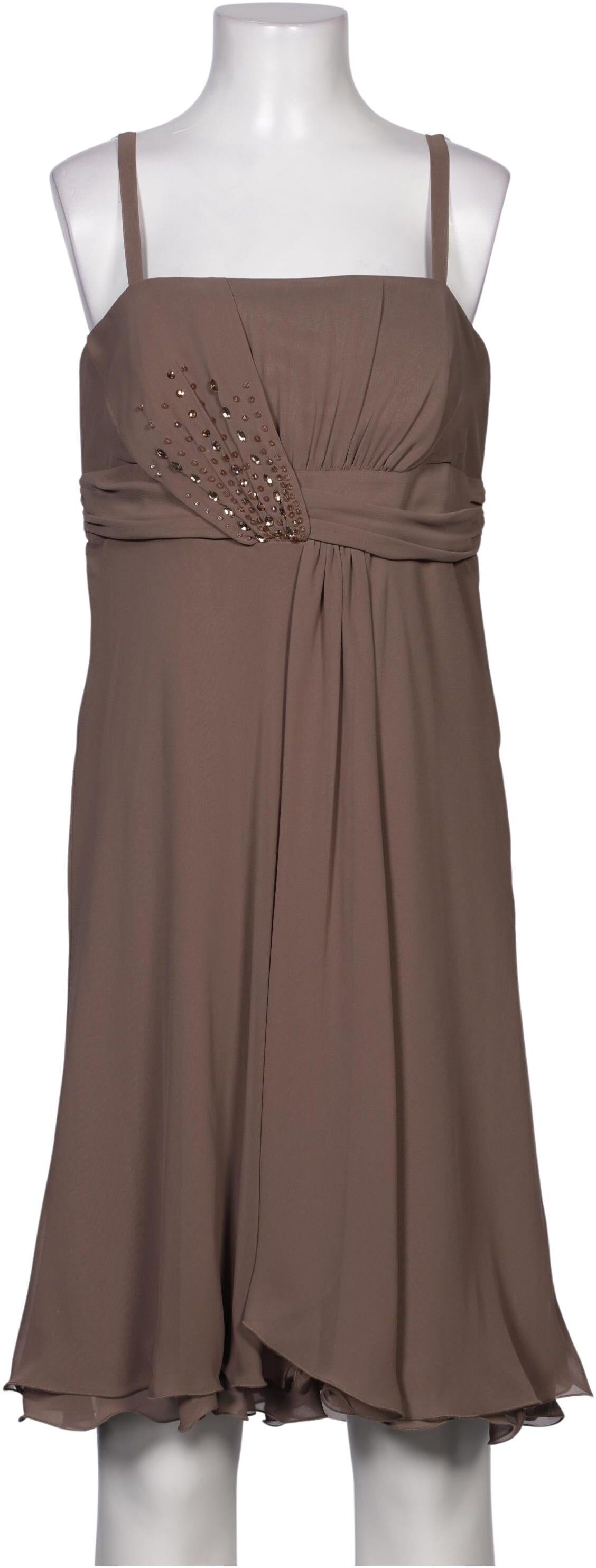 Vera Mont Damen Kleid, Braun, Gr. EU 40, Synthetik - Second Hand