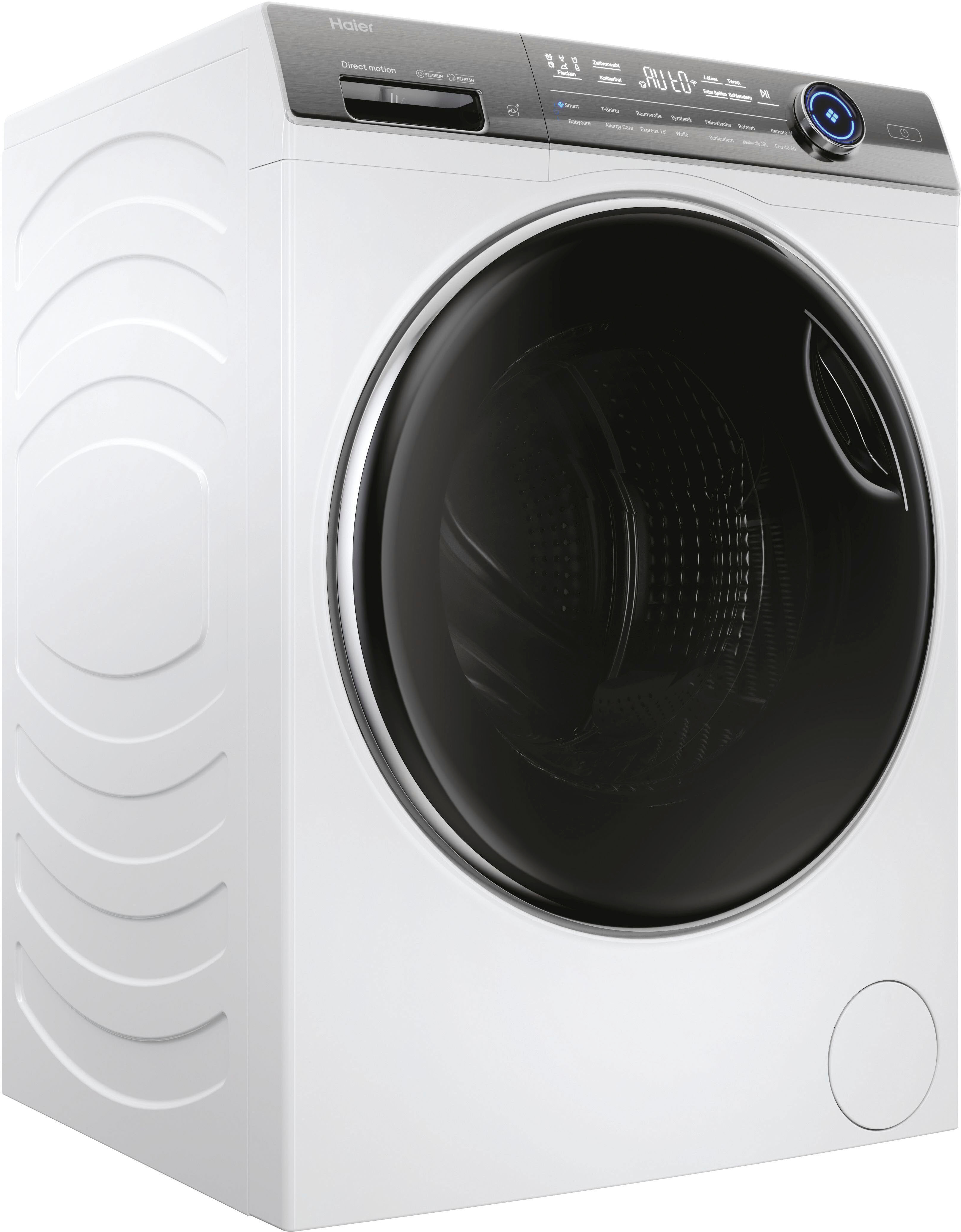 HAIER Waschmaschine "HW90-BD14979EU1", Energieeffizienz: A, weiß, B:60cm H:85cm T:58cm, Waschmaschinen, Refresh-Programm: Wäsche auffrischen mit Dampf, Waschmaschine