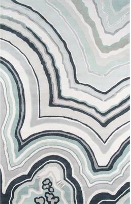 Novogratz by Momeni Delmar Agate Hand Tufted Wool Area Rug