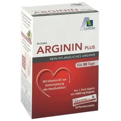 ARGININ PLUS Vitamin B1+B6+B12+Folsäure Sticks 177 g