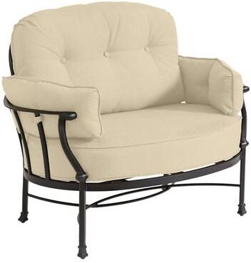 Replacement Cuddle Chair Cushion 4-Piece Set - Fast Dry, Canvas Sand Sunbrella - Ballard Designs