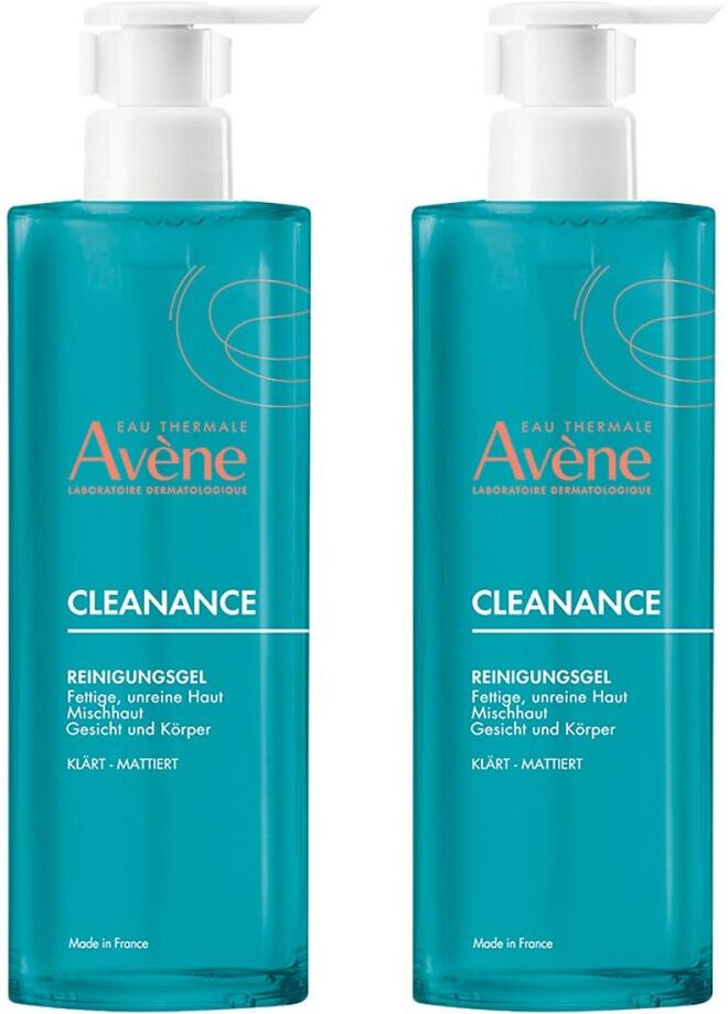 Avene Cleanance Reinigungsgel 2x400ml