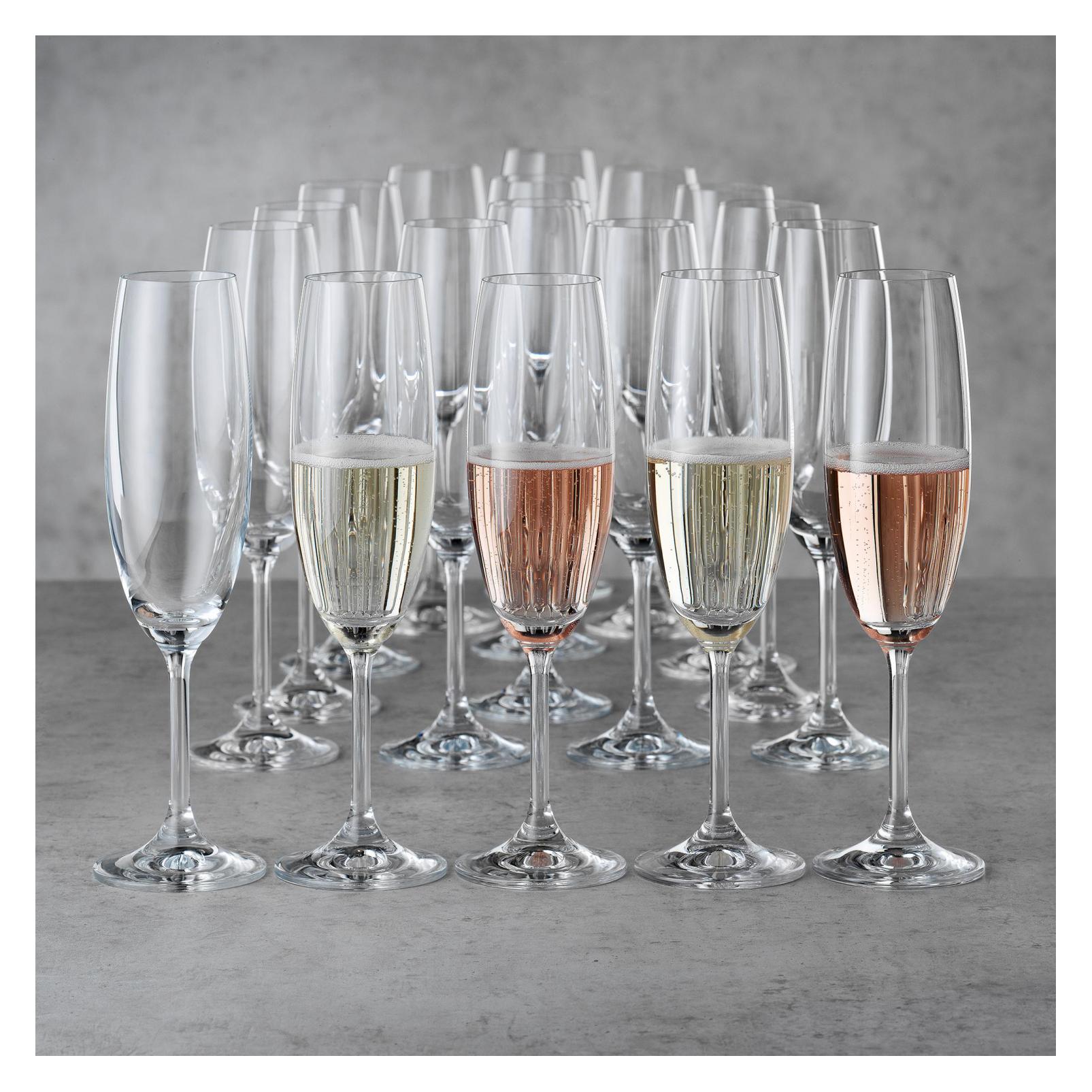 Bohemia Cristal Sektglas Libera 220ml 12er Set (22 cl, 12 Gläser, Sektgläser) (007 166 026)