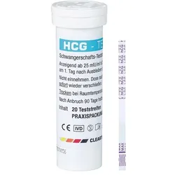 Schwangerschaftsteststreifen Praxisp. Cleartest 20 ST