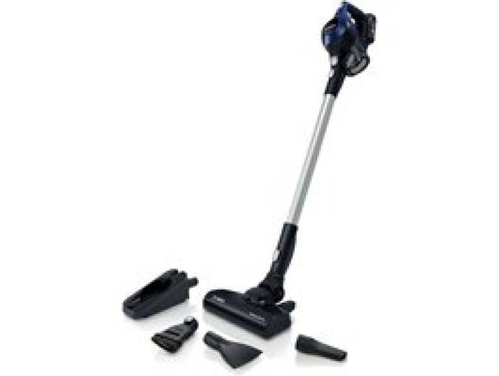 Aspirateur balai sans fil bleu - Bosch - Unlimited 6 - Jusquà 30 min dautonomie - Recharge 4 à 5 h - 18 V - 200 W