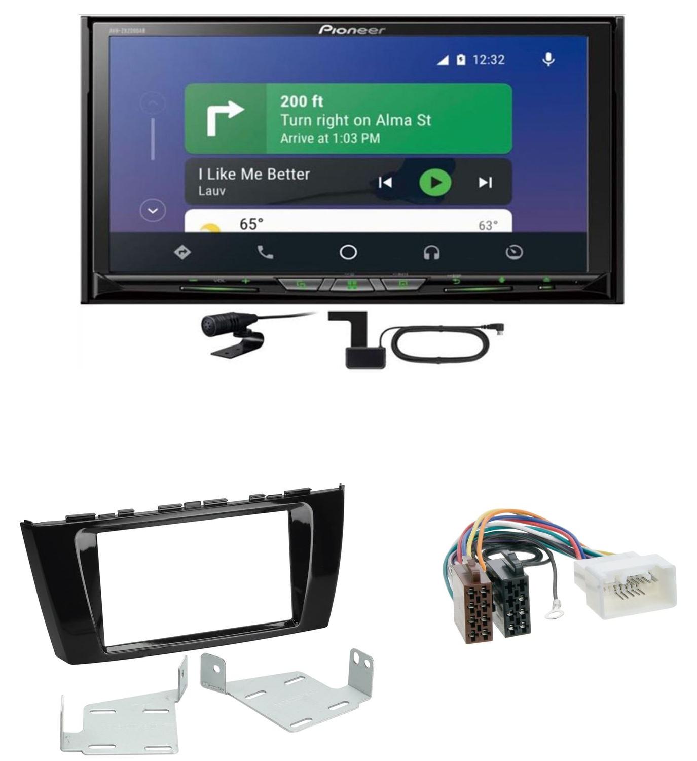 Pioneer AVH-Z9200DAB CarPlay Android Auto Einbauset für Mitsubishi Space Star