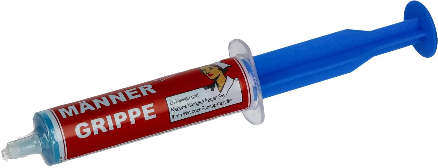 Krugmann MÄNNERGRIPPE Spritze Ice-Mint-Likör 15% Vol. 7x0,02l PET