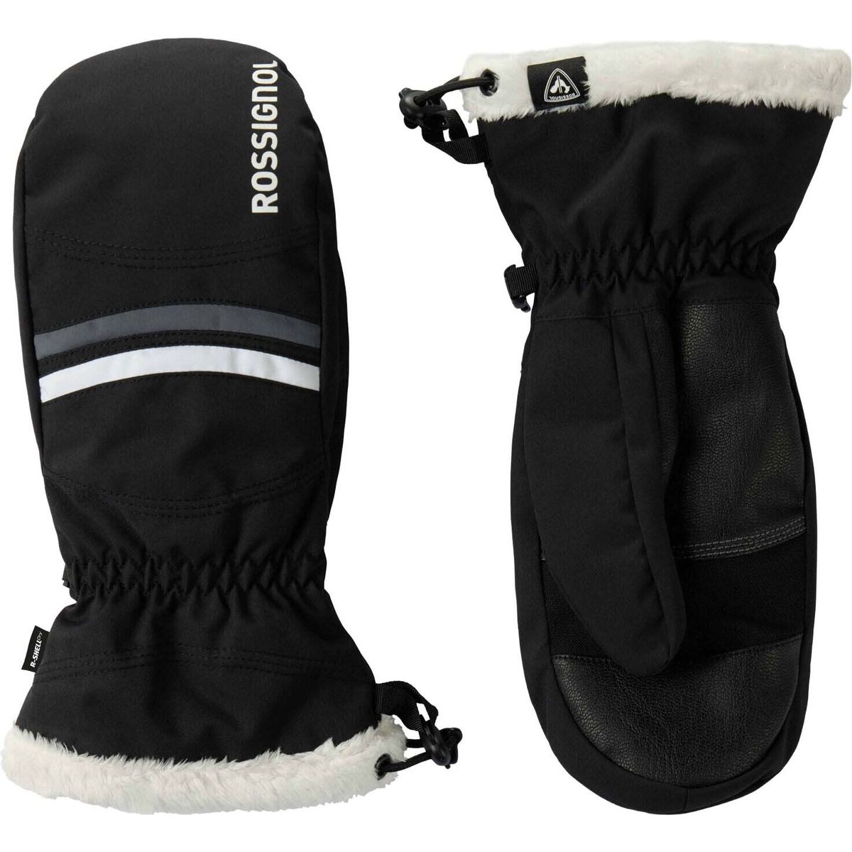 Rossignol W Piste Mittens R-shell DRY black (200) S RLPWG04 20000S