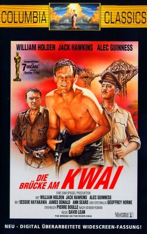 David Lean - Die Brücke am Kwai [VHS] - Preis vom 08.10.2026 07:26:42 h