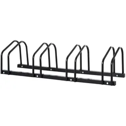 FAHRRADSTÄNDER, Stahl, Schwarz, 110x33x27cm