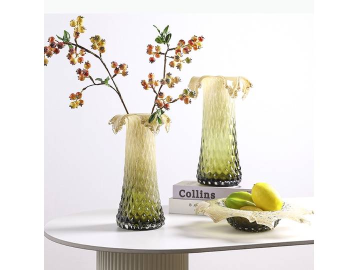 Vase en verre de pétales de fleurs, Pot de plantes hydroponiques, décoration de Table, Arrangement de fleurs, Vases floraux, décor esthétique de salle