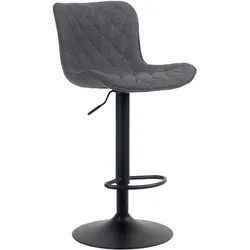 CLP Barhocker Emma Stoff   Farbe: schwarz, Material: Stoff