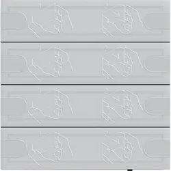 Gira Tastsens.4.95 Komfort 4f 1044028
