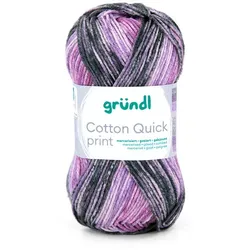 gründl Wolle Cotton Quick print