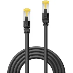 Lindy 3m Cat.7 S/FTP LSZH Kabel schwarz 10pcs (CAT7, 3 m), Netzwerkkabel