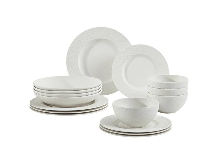 Villeroy & Boch Kombiservice, Weiss, Keramik, 16-teilig, 430 ml, Geschirr, Geschirr-Sets, Kombiservice