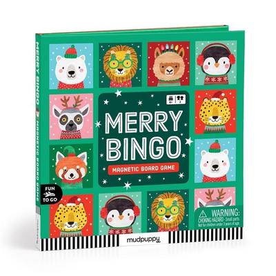 Merry Bingo! Magnetic Board Game, von Mudpuppy, Abrams & Chronicle, 978-0-7353-8934-2
