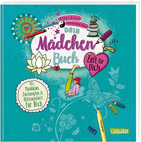 Nikki Busch - Dein Mädchenbuch: Zeit für dich: Wunderschöne Mandalas, Achtsamkeitsübungen, kreative Sprüche und Tipps zur Entspannung - Preis vom 09.10.2026 07:28:09 h