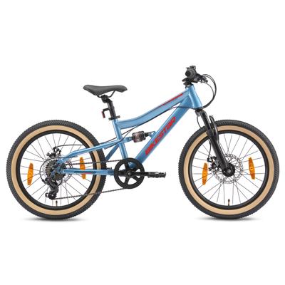 Jugendfahrrad BIKESTAR Gr. 30, blau, Fahrräder, Kinder, 30cm, 20 Zoll (50,80cm)