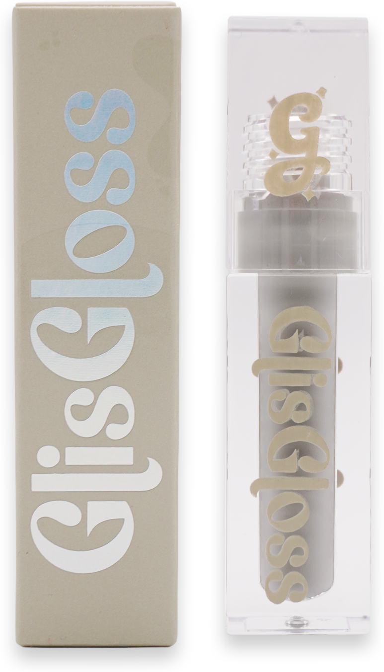 Grey Area Glis Gloss (Light Grey) - Lip Gloss - Glisten Cosmetics