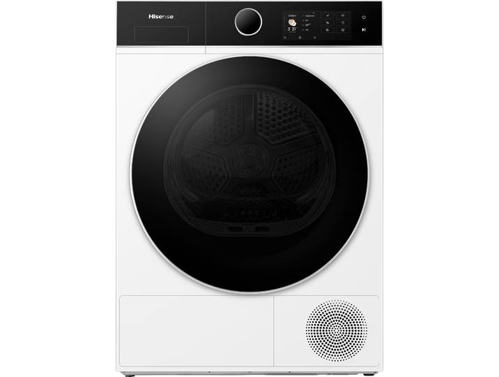 HISENSE Wärmepumpentrockner DH5I104BWCB , Energieeffizienz: C, weiß, B:59,5cm H:84,5cm T:64cm, Trockner, Allergy Care - 99,99 % allergenfreie Wäsche, Wärmepumpentrockner