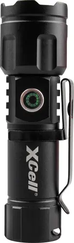 XCell Lunalux Mini 150109 LED Taschenlampe mit Magnethalterung, mit Stroboskopmodus akkubetrieben 245lm 24h 48g