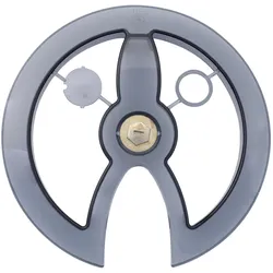 Hebie Kettenschutzscheibe 0323 E5 bis 48 Zähne schwarz transparent