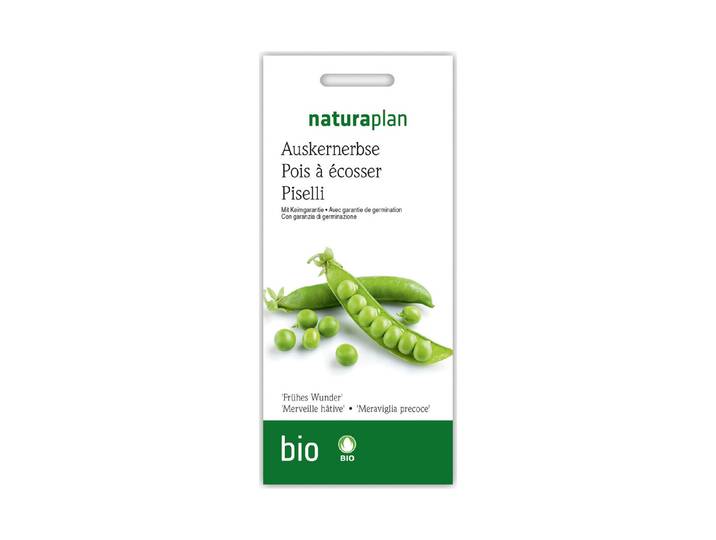 Naturaplan Bio-Auskernerbse Frühes Wunder