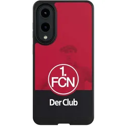 Nivocase Hülle für Samsung Galaxy S25 Edge Handyhülle NIVOcore Case Schwarz 1. FC Nürnberg Der Club (Samsung Galaxy S25 Edge), Smartphone Hülle, Schwarz