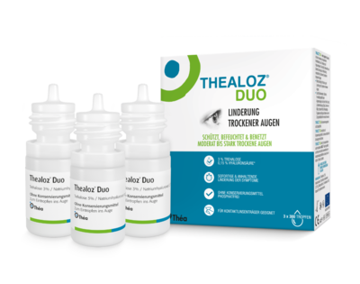 Thea Pharma GmbH THEALOZ Duo Augentropfen 3X10 ml 06626657