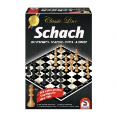 Schmidt Spiele Classic Line - Schach mit extra großen Spielfiguren 296329