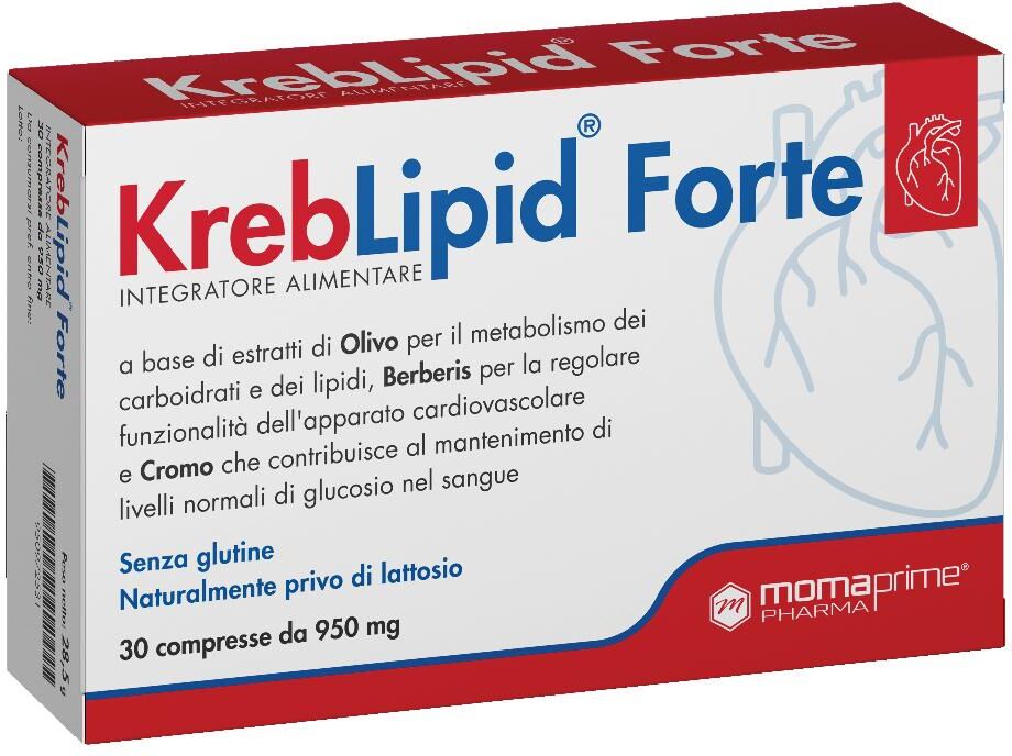 MOMAPRIME PHARMA Srl KREBLIPID Forte 30 Cpr