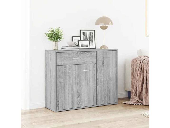 FAF-NEUF* Buffet - Sonoma gris - Vaisselier/Cabinet salon 88x30x70 cm Bois d'ingénierie JUIN48211283