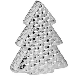 Tannenbaum stehend mittel Weboptik silberglänzend