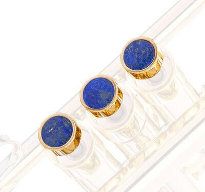 KGUMusic Bach Heavy buttons Lapizlazuli