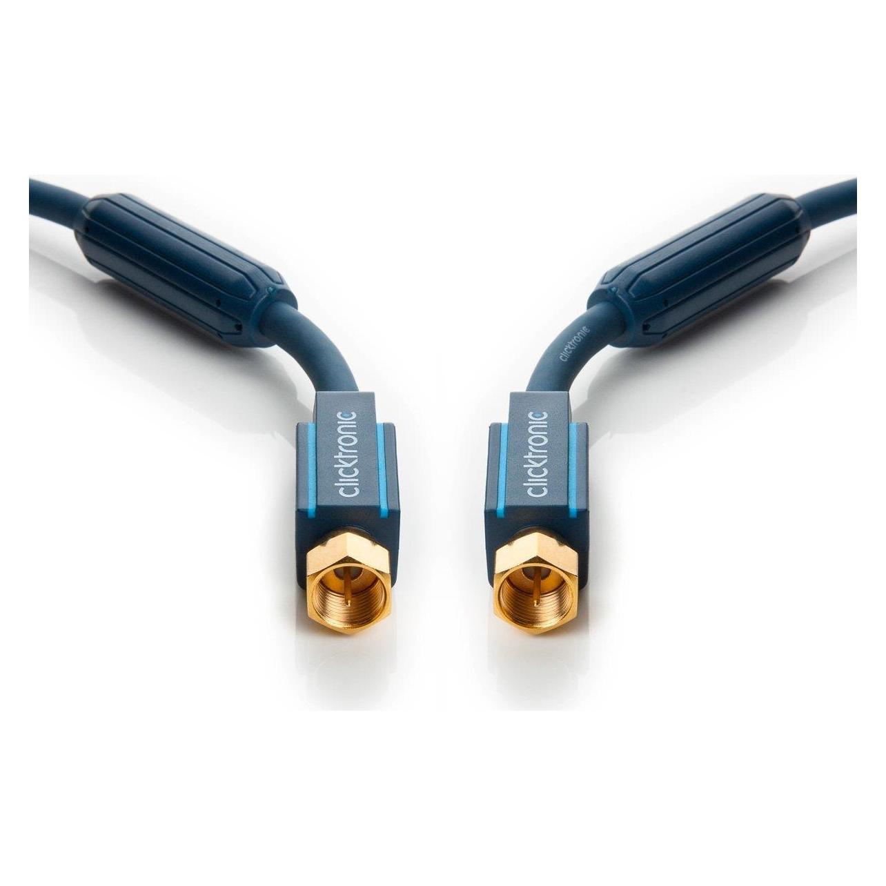 clicktronic SAT-Antennenkabel (95 dB, SAT Kabel) (70397)